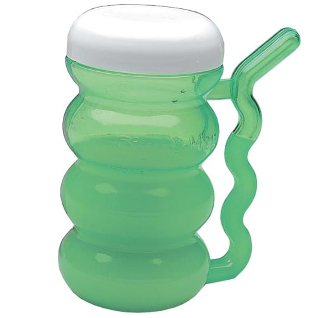 Patterson Cup with Built-in Straw Small Green