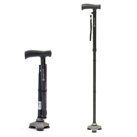 Walking Cane for Men and Walking Canes for Women Special Balancing - Cane  Walking Stick Have 10 Adjustable Heights - self Standing Folding Cane