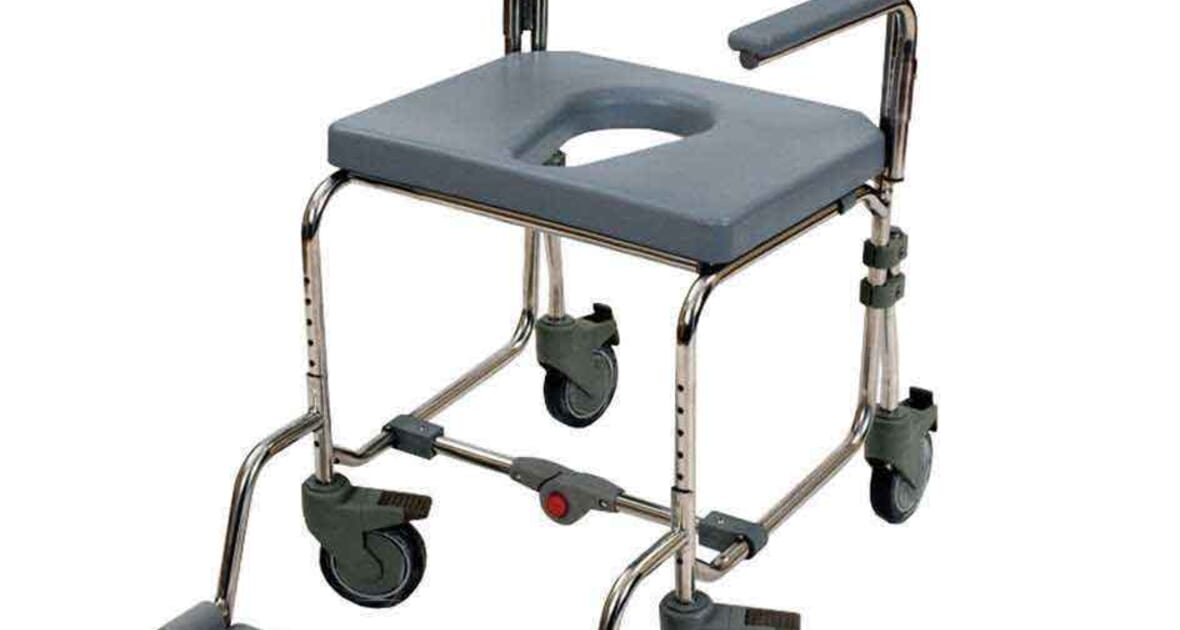 Oyster Shower Commode Chair (Attendant Controlled) NRS Healthcare Pro