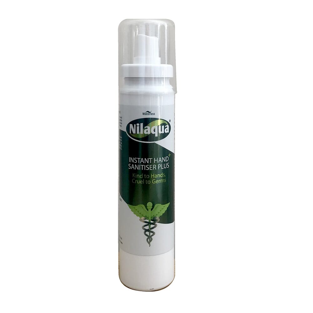 Nilaqua White Alcohol-Free Hand Sanitiser Spray 100Ml