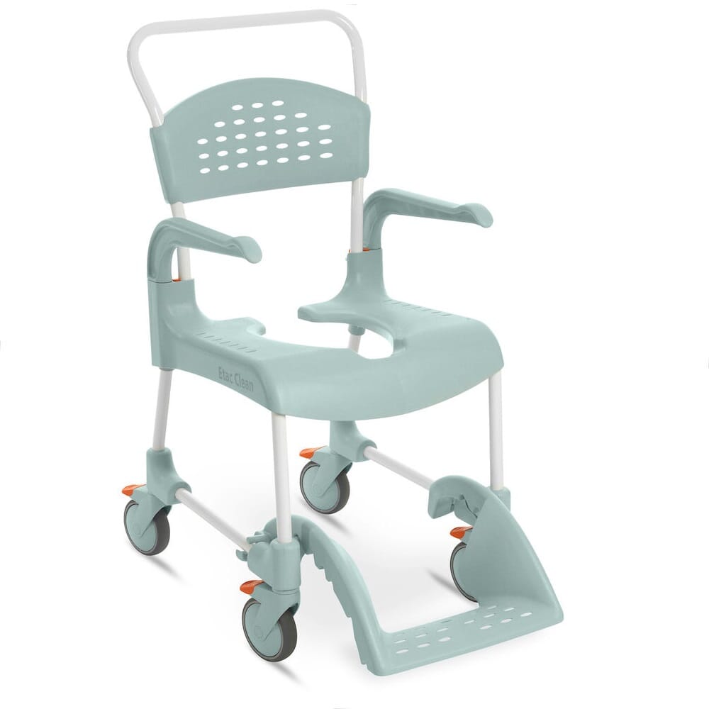 Shower chair discount with toilet seat