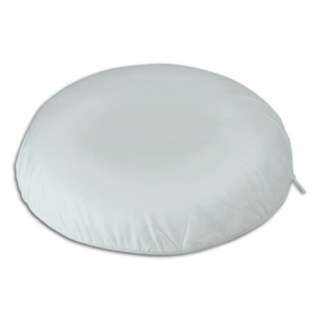 Round pillow with clearance hole in the middle