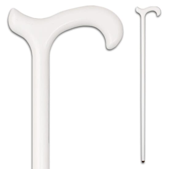 Wooden White Walking Stick Complete Care Shop