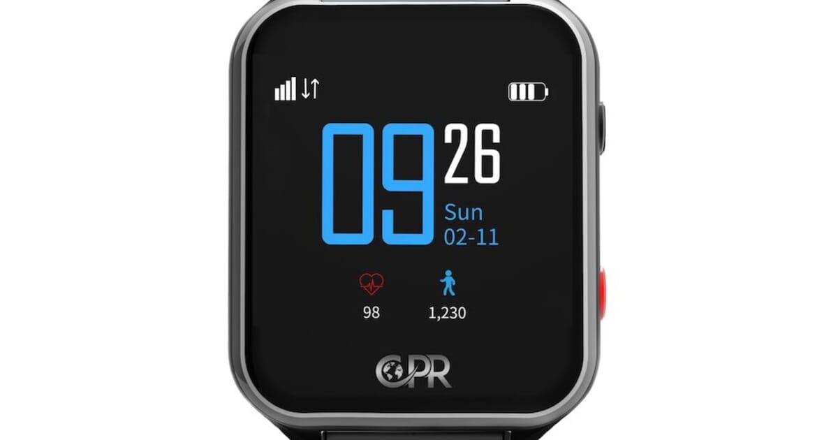 Gps Tracker Cpr Guardian Ii Smartwatch Guardian III With Fall