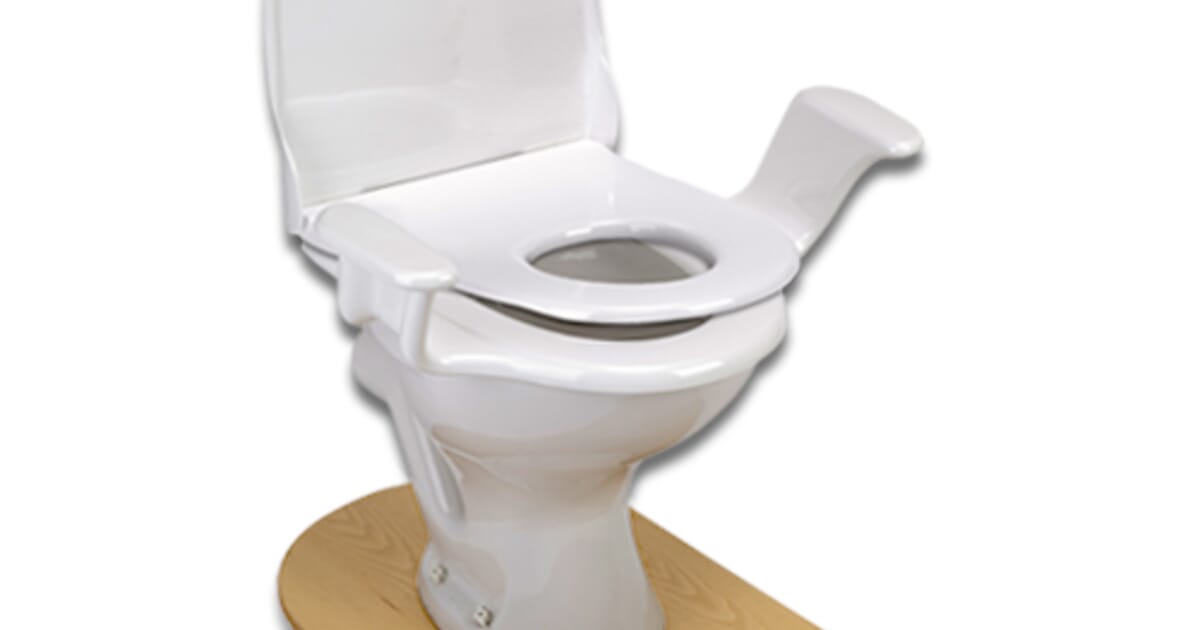 Nobi Family Toilet Seat with Arms Complete Care Shop