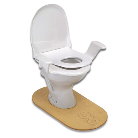 Nobi Family Toilet Seat with Arms Complete Care Shop