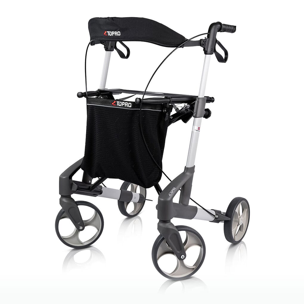未使用 ANDRO TROLLEY MUNRO TOPRO Heavy Duty Walker with Seat for Seniors – 4 Wheel