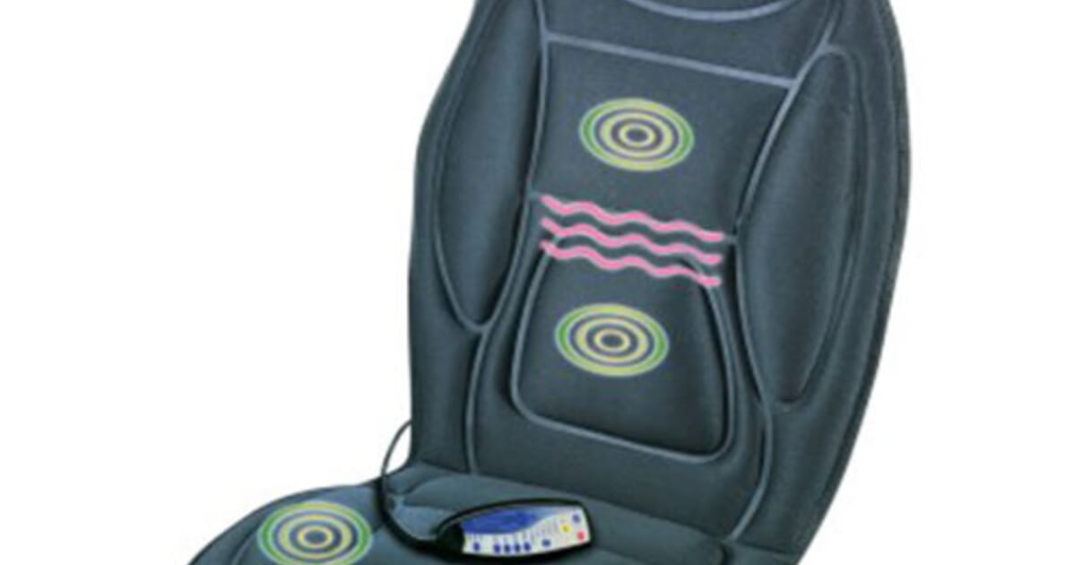 Lifemax heated back and seat massager shop
