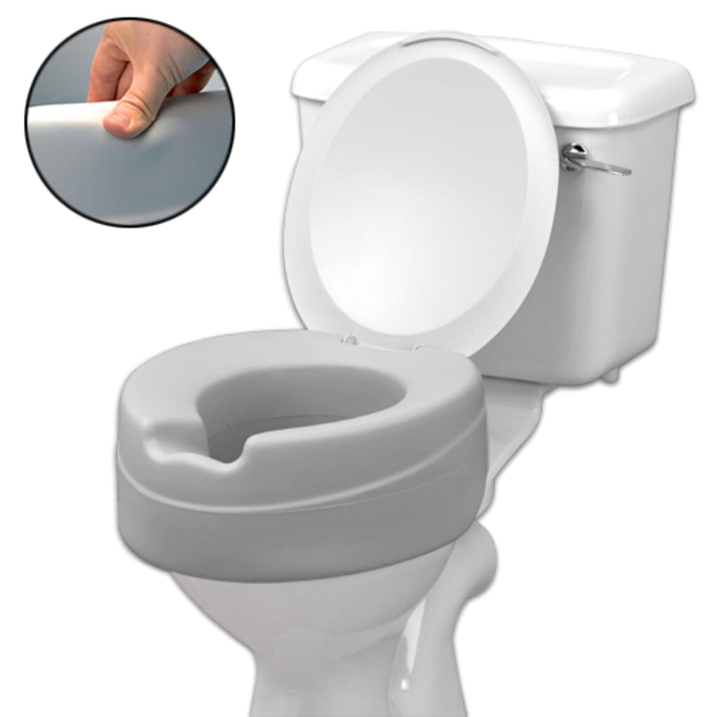 High raised deals toilet seat