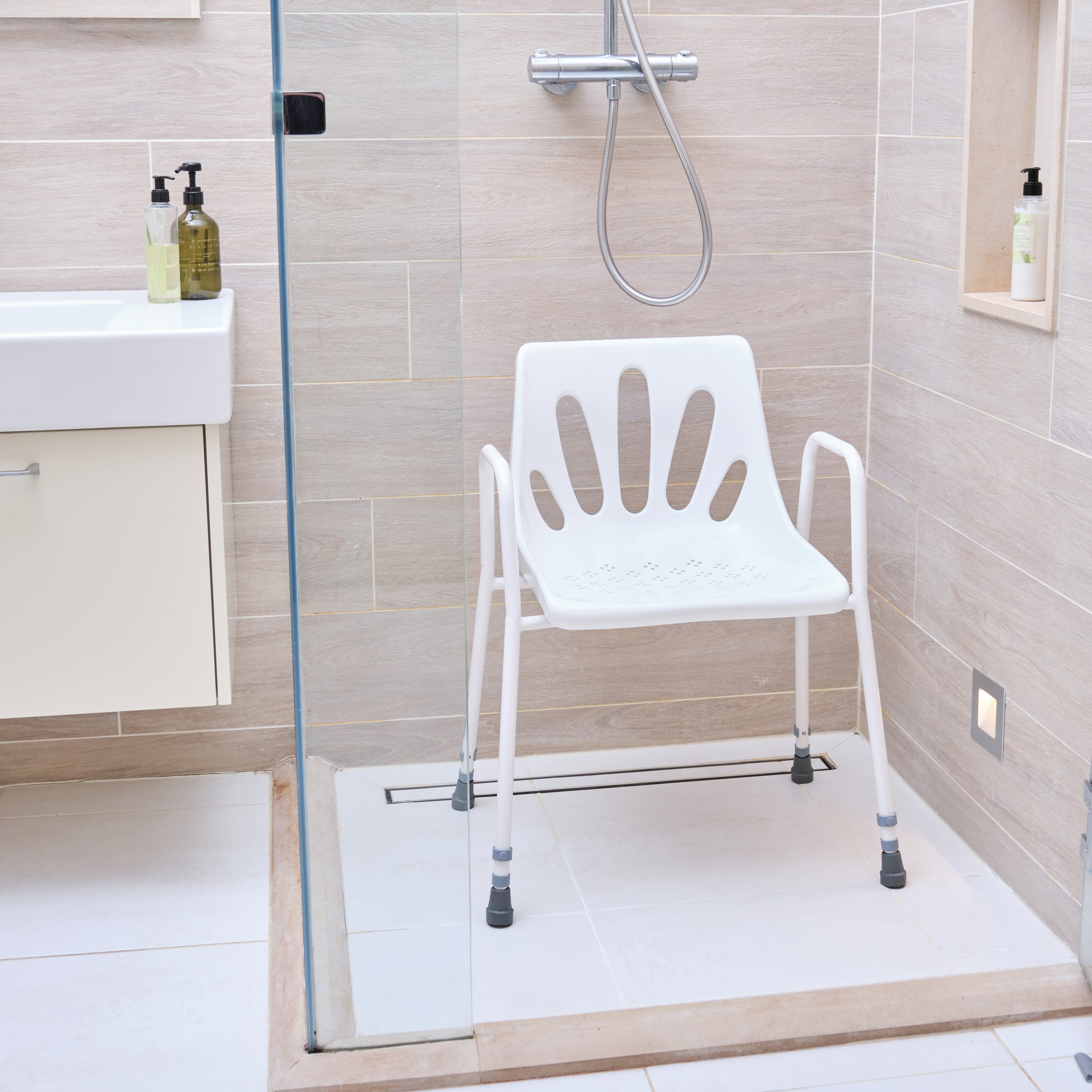 Stool for inside online shower