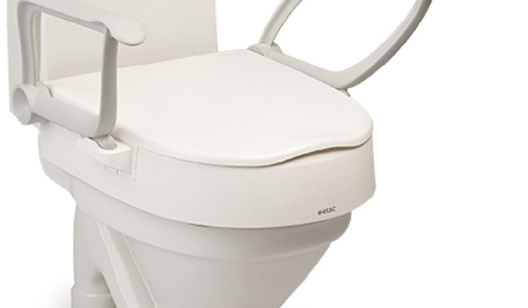 Etac Cloo Toilet Seat Raiser with Arms Complete Care Shop