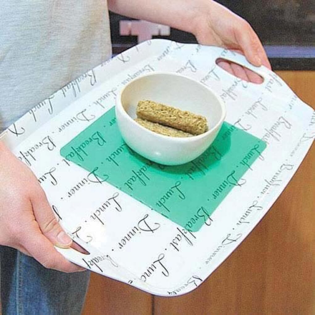 Tenura Extreme Non-Slip Tray Liner Mat- Translucent Green