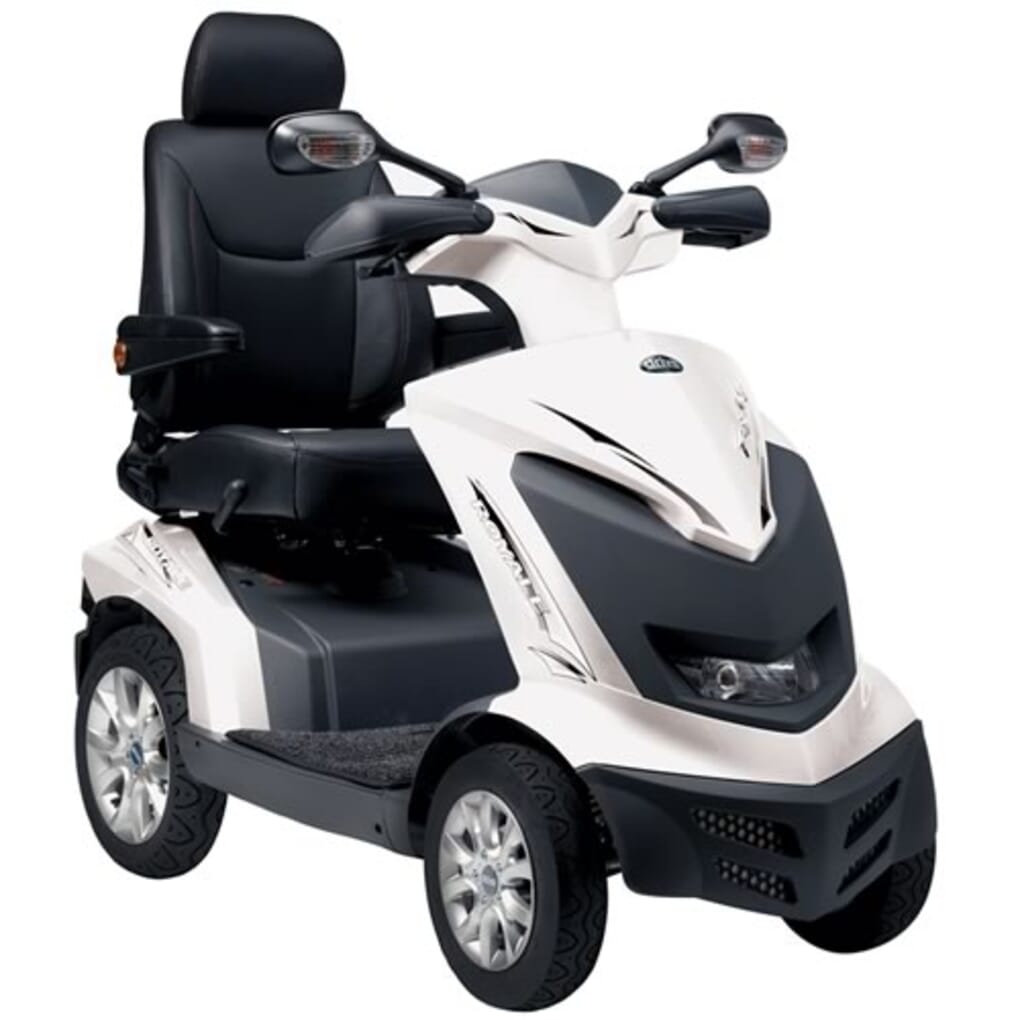 4-Wheeled Scooter - White - Care Shop