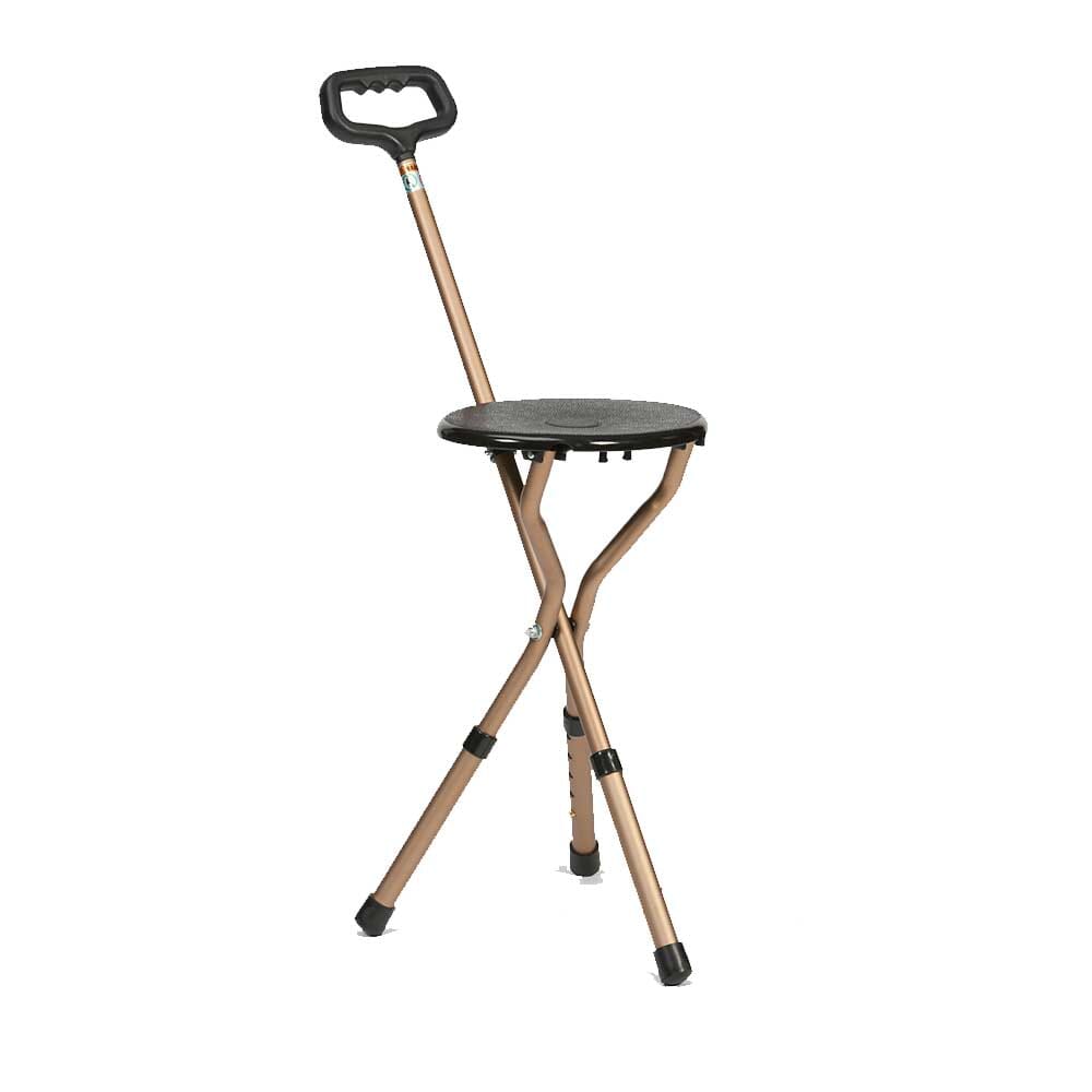 Cane Seat - Walking Cane With Folding Seat