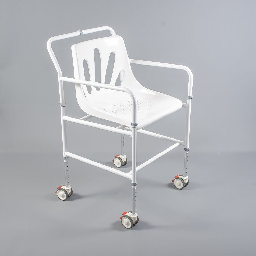 Wheeled shower 2025 chairs for handicapped