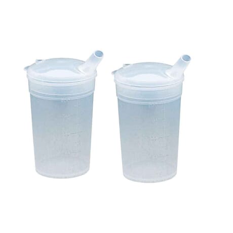 SafeSip Clear Straw Holder Drink Covers 4 Pack reusable, hygienic