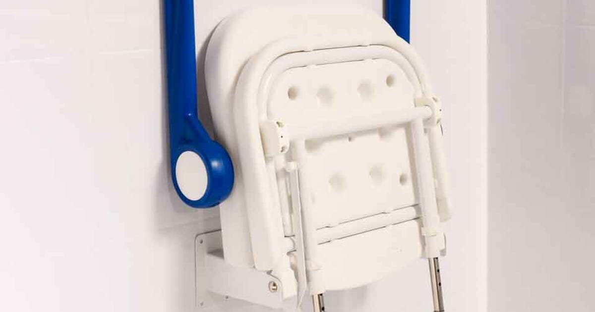 Advanced Wall Mounted Shower Seat NRS Healthcare Pro