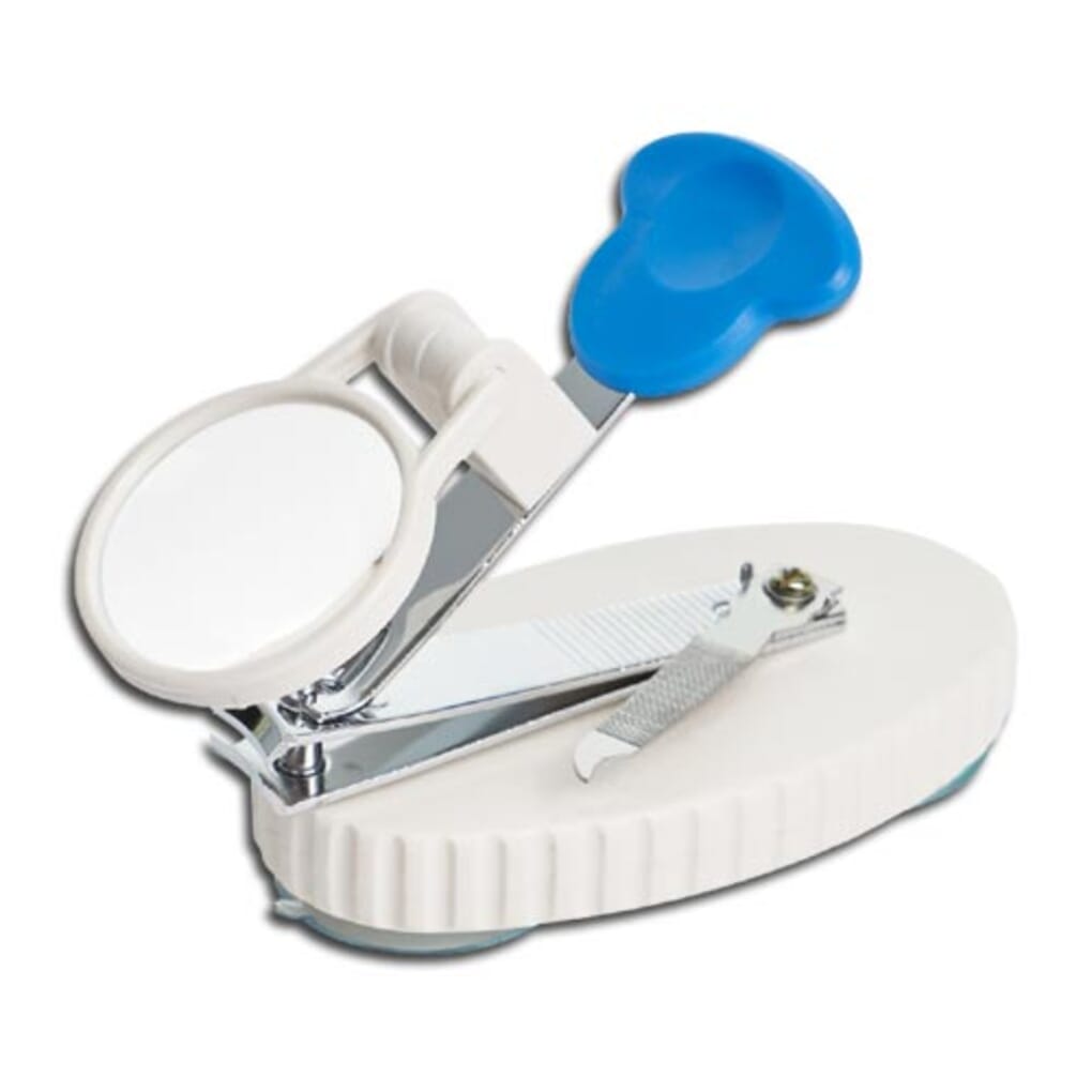 Nail cutter with magnifying hot sale glass