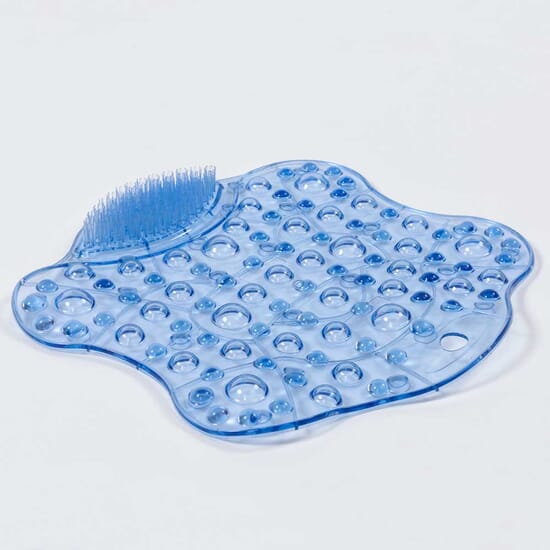 Bath Mat with Foot Cleaner NRS Healthcare NRS Healthcare
