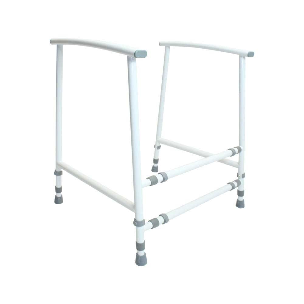 NRS Healthcare  Nuvo Toilet Frame Height and Width Adjustable
