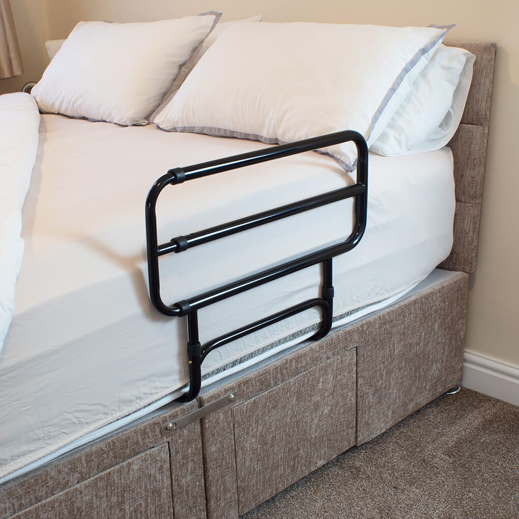 Black bed guard hotsell