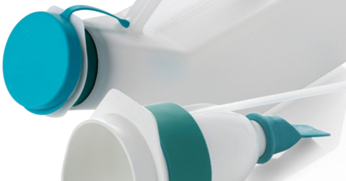 Male Urinal with Non Spill Adaptor Complete Care Shop