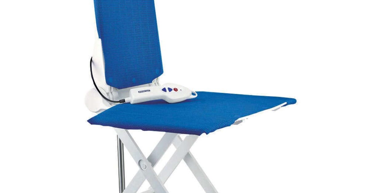 Orca Bath Lift Blue NRS Healthcare Pro