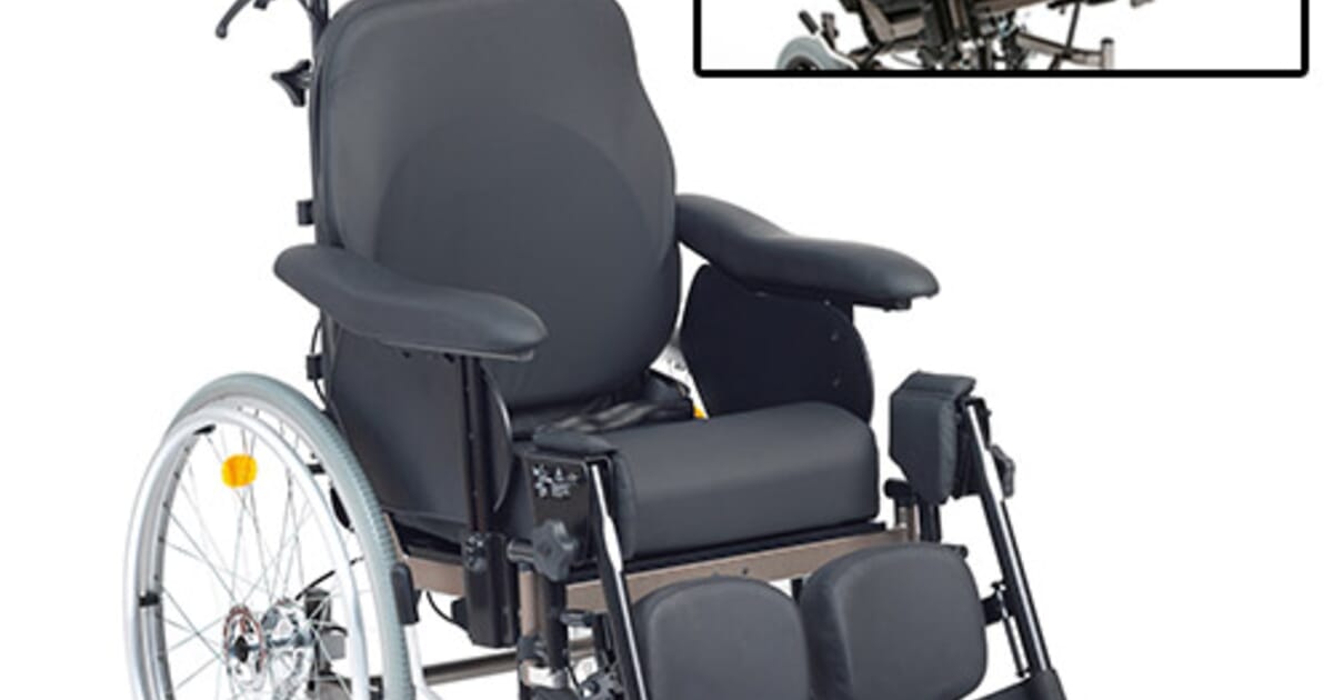 ID Soft Tilt In Space Wheelchair Self Propelled Narrow Complete