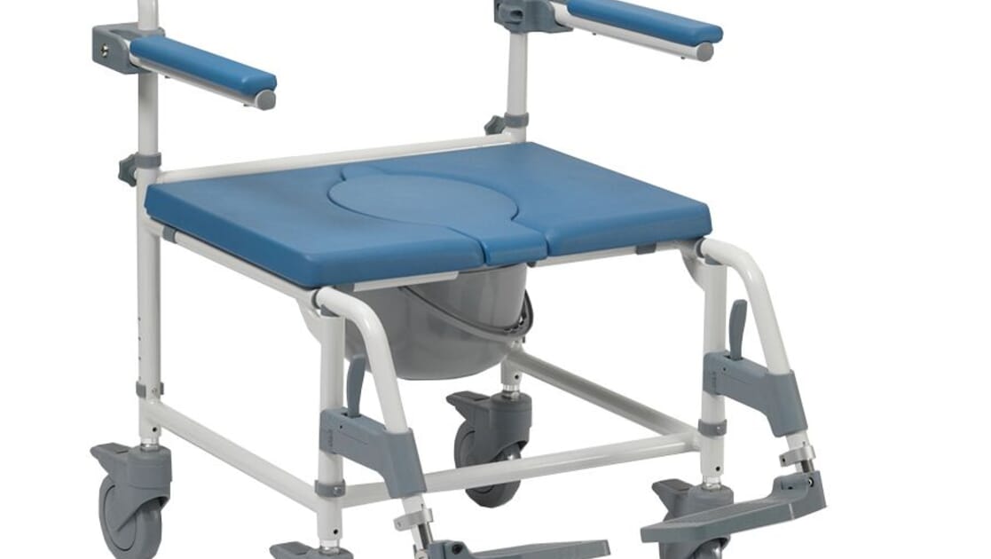 Aston Bariatric Shower Commode NRS Healthcare Pro