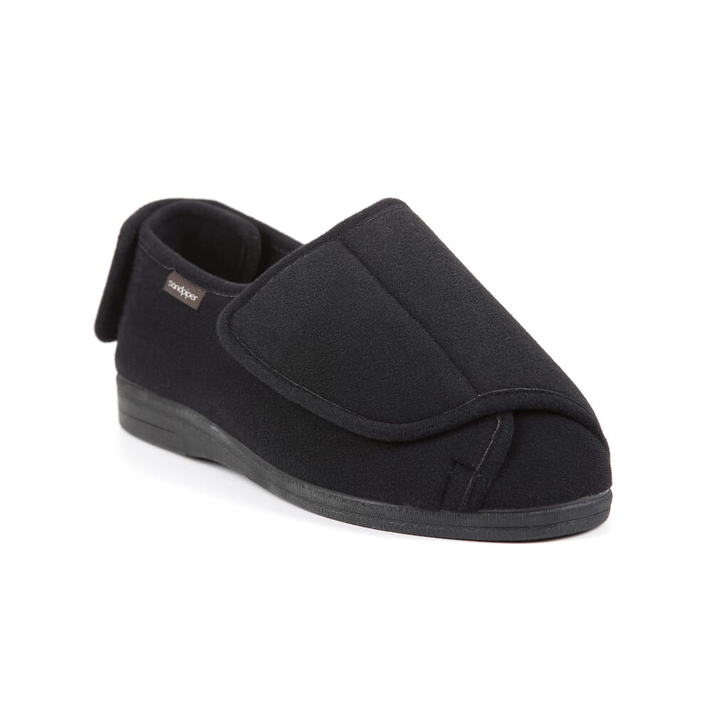 Mens slippers store wide fit uk