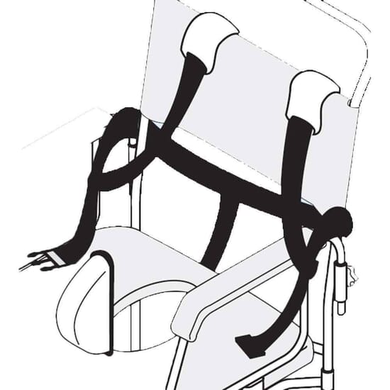Chiltern Shower Commode Chair Full Support Harness Complete Care Shop