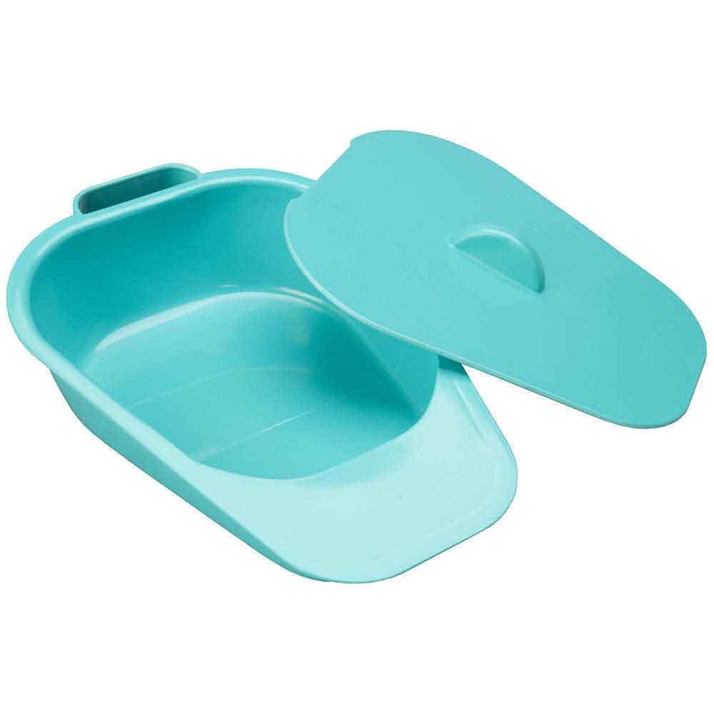 NRS Healthcare Selina Slipper Bed Pan with Lid