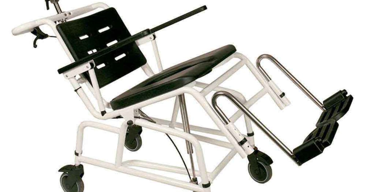 Combi Tilt In Space Manual Shower Commode Chair NRS Healthcare Pro