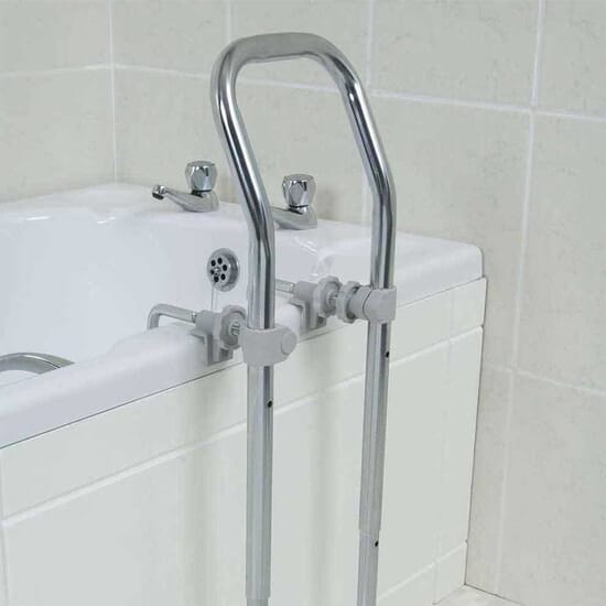 Grey Swedish Bath Grab Rail Complete Care Shop