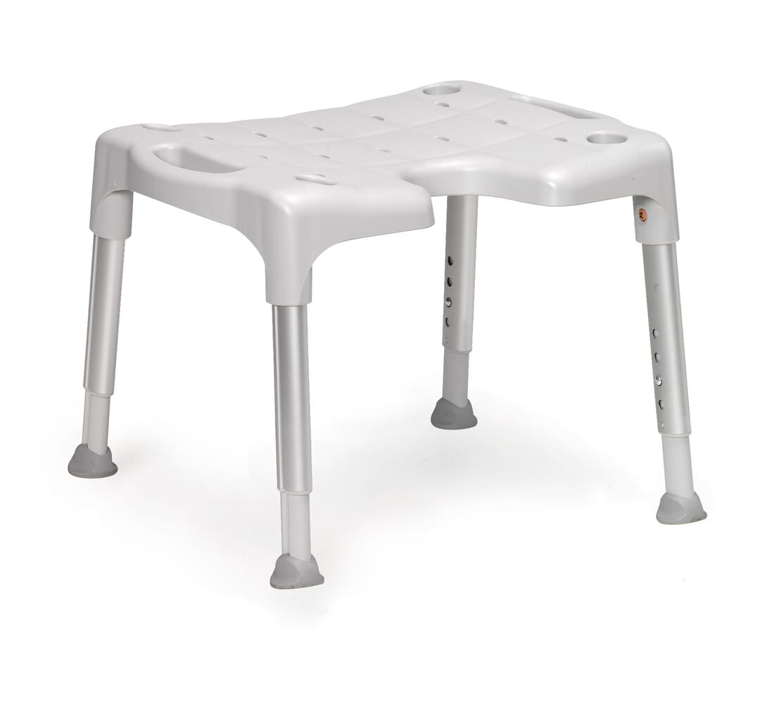 Low height store plastic stool