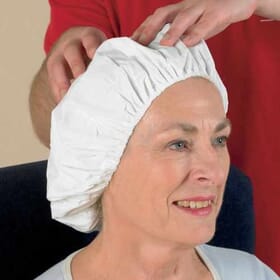 Waterless deals shower cap