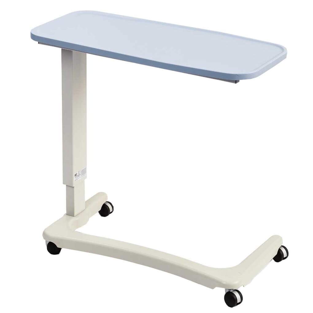 Wheelchair table clearance