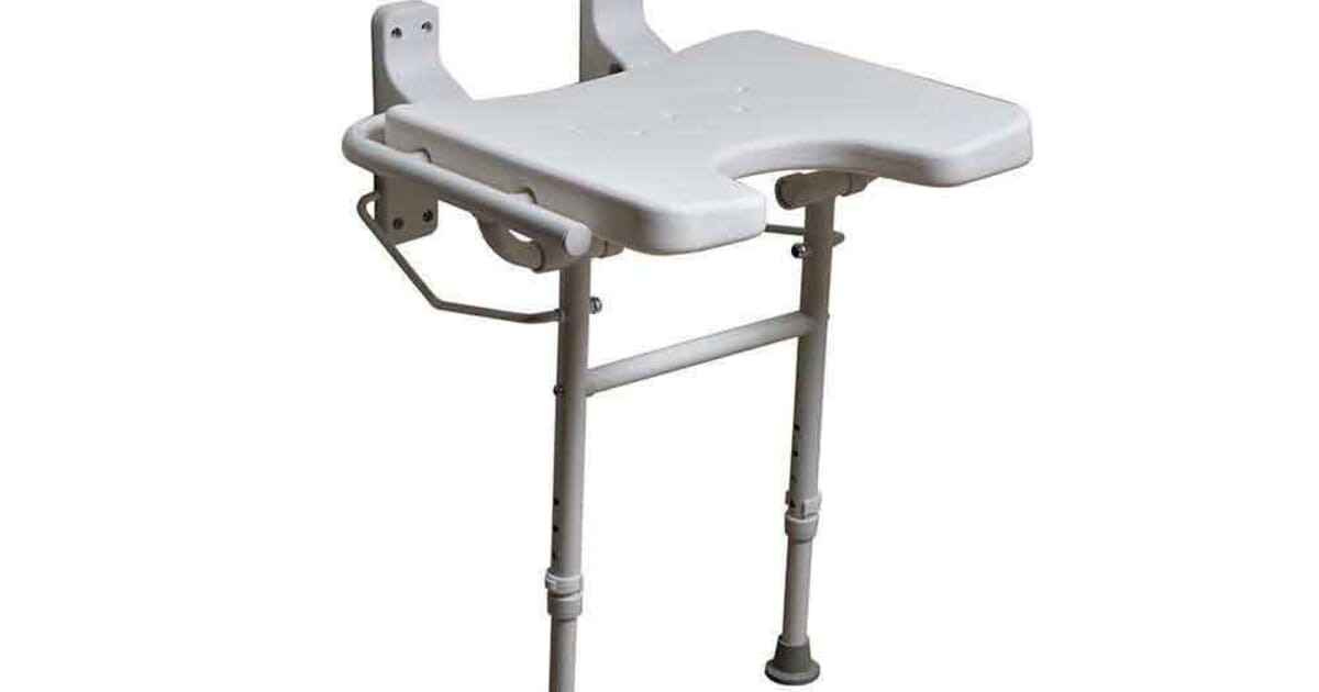 NRS Healthcare Economy Wall Mounted Shower Seat NRS Healthcare Pro