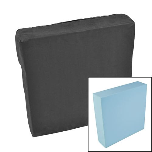 Armchair Pillow Booster Cushion Seat Pad Floor Chair Riser Cushion for  Elderly Adults (Black)