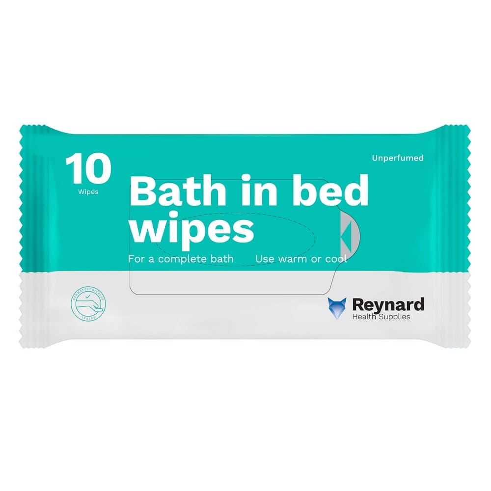 Reynard Bath in Bed Wet Wipes - Case of 24