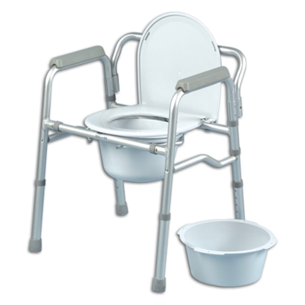 Folding toilet commode stand sale