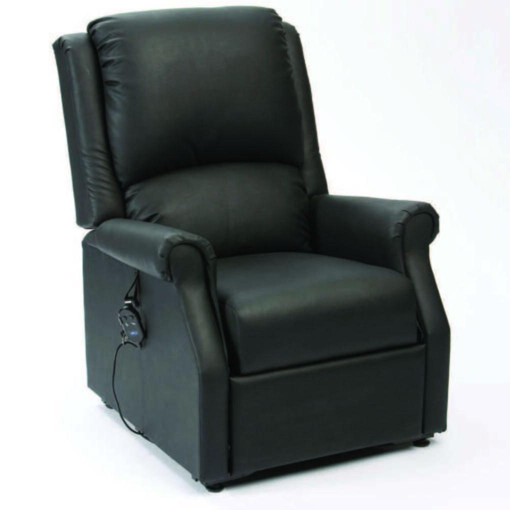 Single black deals recliner chair