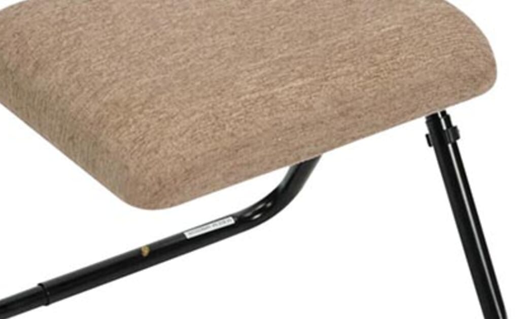 Adjustable padded best sale footstool