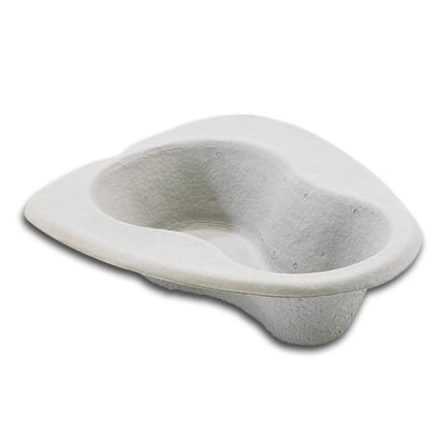 Disposable Pulp Bed Pans - Pack of 100