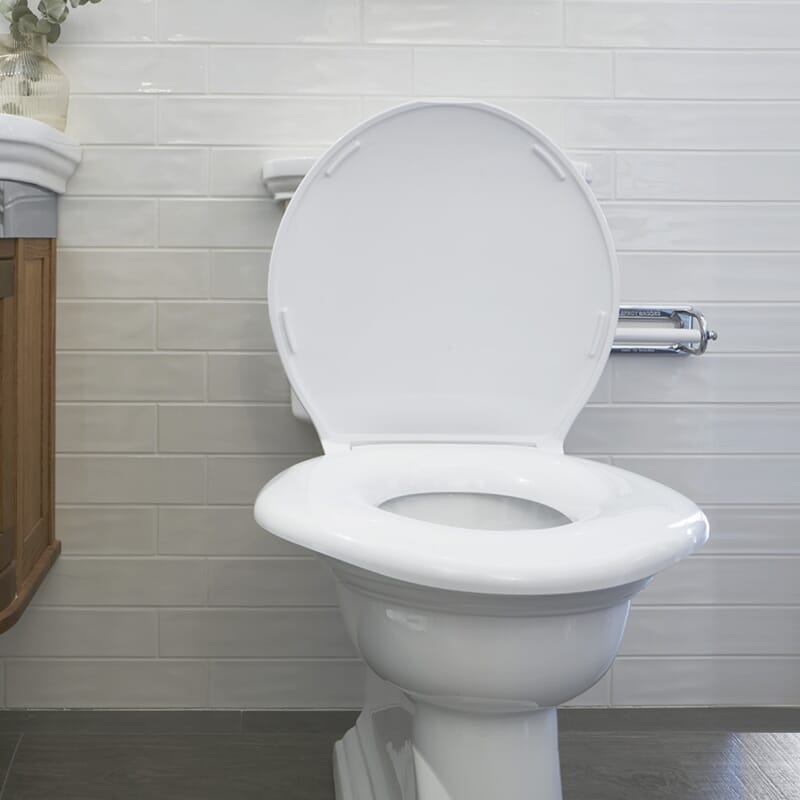 Loo seat clearance