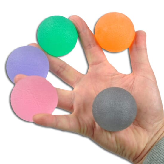 Hand Exercise Ball Set of 5 Resistance Levels Complete Care Shop