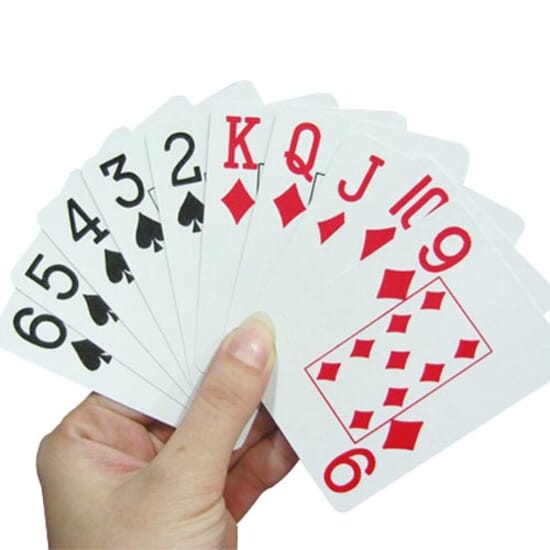 Large Print Playing Cards Bridge Set Complete Care Shop