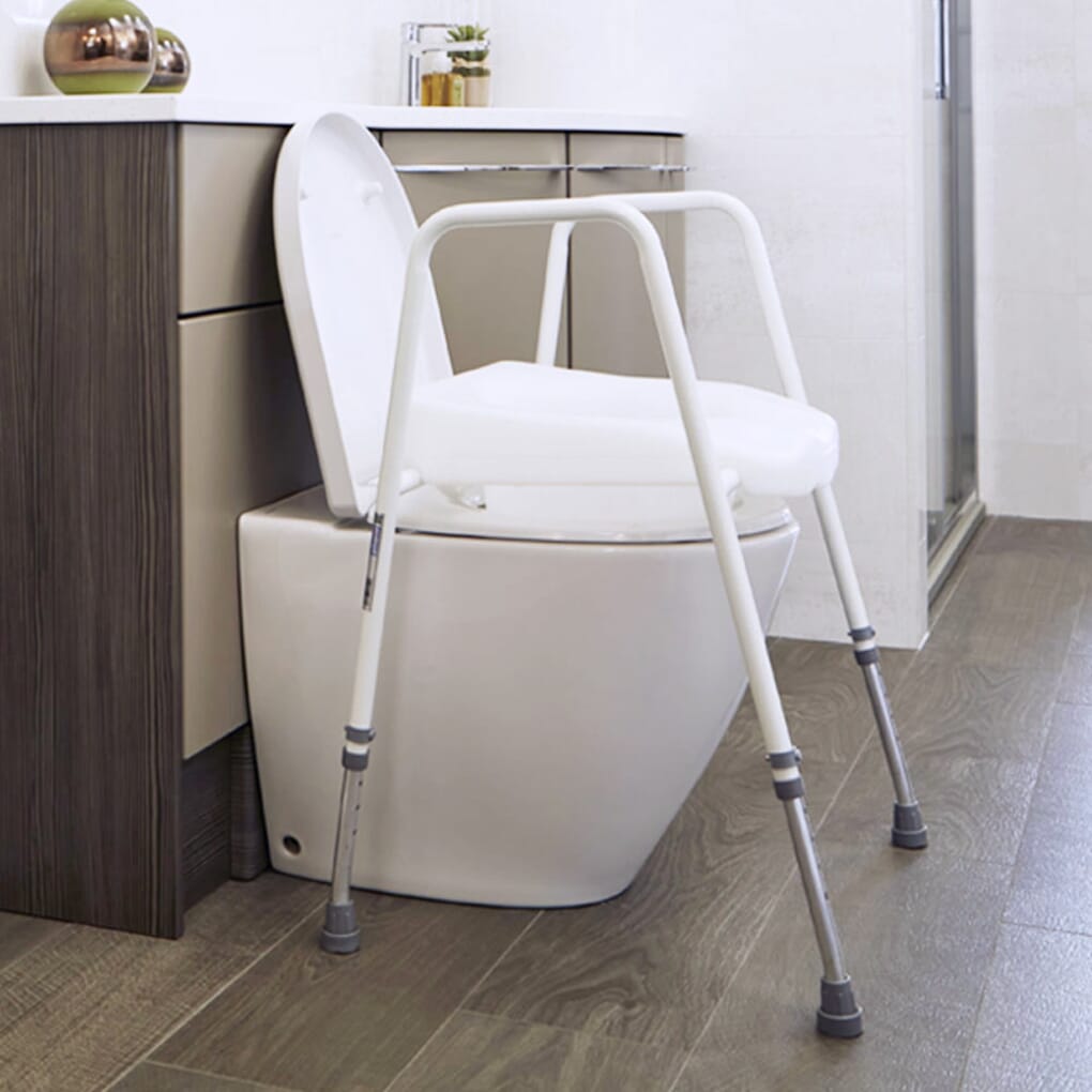 Toilet chair for discount seniors