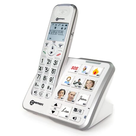 Small Mobile Phone for old people with Big Dial Buttons SOS button
