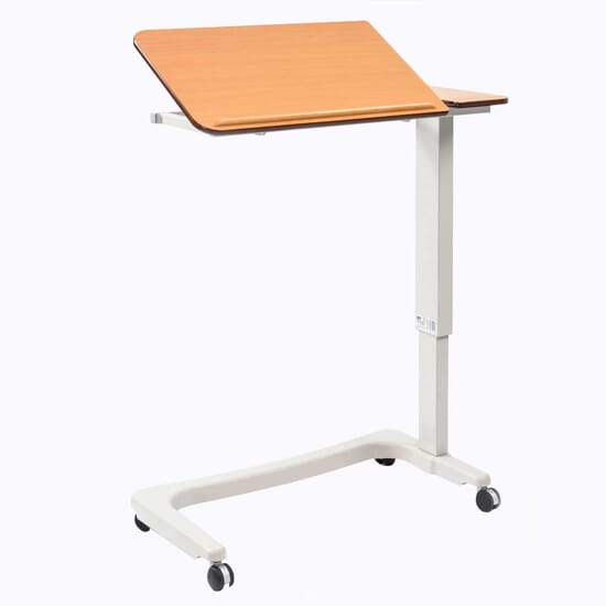 Easylift Beech Split Top Overbed Table - NRS Healthcare - NRS Healthcare